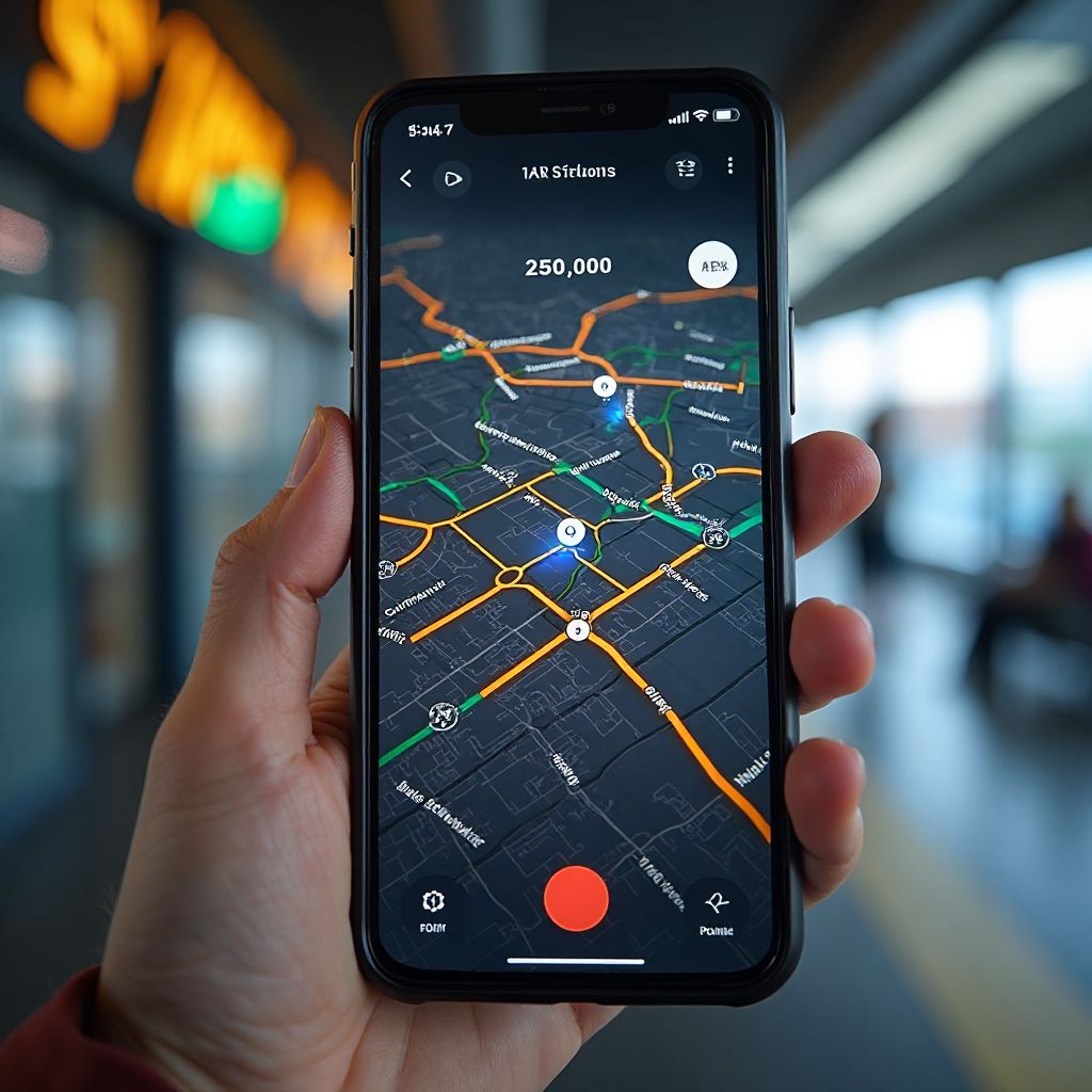 Aplicación móvil de Estaciones AR