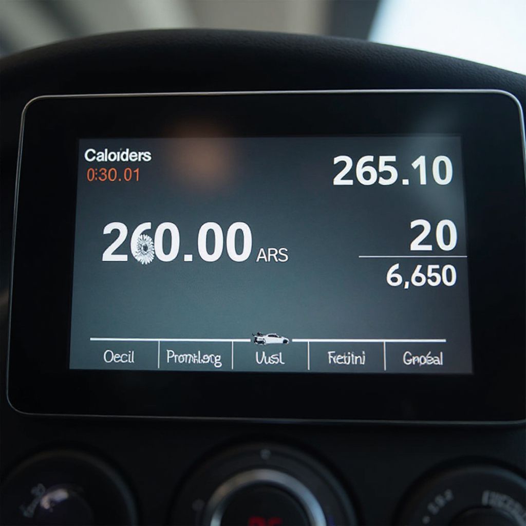 Calculadora de consumo de combustible